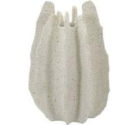 Vase Design en Résine "Ester" 40cm Blanc Blanc