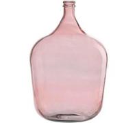 Vase Design en Verre "Bouteille Déco" 55cm Rose Rose G