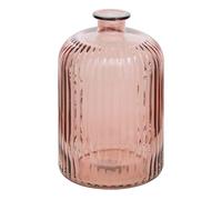 Vase Design en Verre "Luz" 23cm Rose