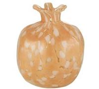 Vase Design en Verre "Mélissa" 16cm Beige Beige G