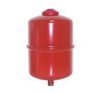 Vase d'expansion chauffage à suspendre cylindrique rouge 12 L - - 25-12