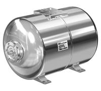 Vase d'expansion de 50 litres en acier inoxydable avec membrane en EPDM