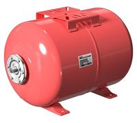 Vase d'expansion de 50 litres, horizontal, membrane en EPDM, accumulateur de pression