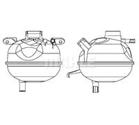 MAHLE CRT 7 000S Vase d'expansion, liquide de refroidissement