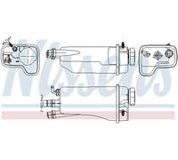 NISSENS 996361 Vase d'expansion, liquide de refroidissement