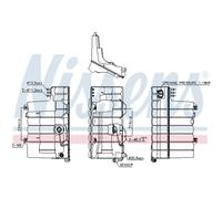 Vase d'expansion, liquide de refroidissement NISSENS 996037