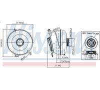 Vase d'expansion, liquide de refroidissement NISSENS pour FREELANDER I 2 2000-