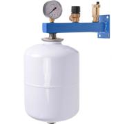 Vase d'expansion membranaire Aqbau pour eau potable, 18 litres, avec groupe de sécurité