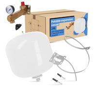 Vase d'Expansion Sanitaire (24L | Groupe de laiton de sécurité 6 Bar, bande de montage)