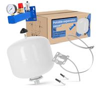 Vase d'Expansion Sanitaire (5L | Groupe d'acier de sécurité 6 Bar, collier de fixation)