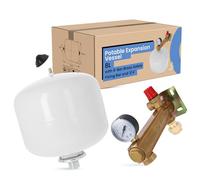 Vase d'Expansion Sanitaire (8L | Groupe de mesure de sécurité 6 Bar, raccord rapide 3/4)