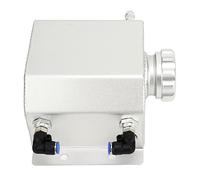 Vase d'expansion, Vase d'expansion de Radiateur Universel, Alliage d'aluminium Stable pour Voiture (Argent)