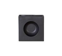 Vase diabolo Costa Nova Riviera Noir 18,6x7,6x18,3 cm / 1,38 L