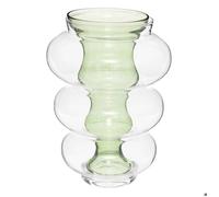 Vase « Double » Atmosphera x matali crasset H36cm en verre vert - Atmosphera Créateur d'intérieur