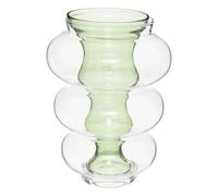 Vase « Double » Atmosphera x matali crasset H36cm en verre vert - Atmosphera Créateur d'intérieur