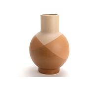 Vase élégance brut - Amadeus - Marron - Grès Marron G