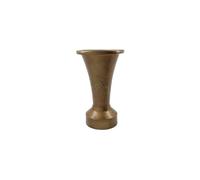 Vase en aluminium doré, à poser - House Doctor, Florist - Ø20xH33 cm