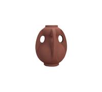 Vase en aluminum rouge 30 cm Thiago