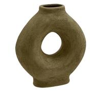 Vase Design en Dolomite Bréa 23cm Vert
