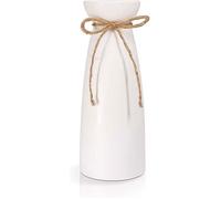 Vase en Céramique, Grand Vase à Fleurs Blanc, Décoration Vase de Table Moderne, Vase Décoratif de Haute Qualité, pour Maison, VASE