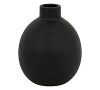 Vase céramique Rily noir H18cm - Atmosphera Créateur d'intérieur