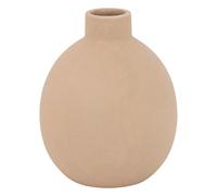 Atmosphera - Vase céramique rily Rose Clair h18cm