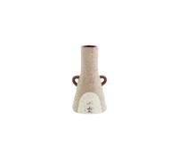 Vase en grès multicolore, à poser, fait main, modèle unique - Madam Stoltz, Orela - Ø8xH15 cm