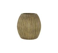 Vase en magnésium, couleur vert sale, à¿ 32x32,5 cm