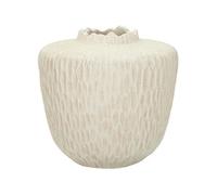 Vase en magnésium couleur crème à¿ 35x32,5 cm