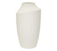 Vase en magnésium couleur crème à¿ 28,5x50,5 cm