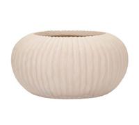 Vase en magnésium couleur crème à¿ 35x18 cm