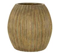Vase en magnésium, couleur vert sale, à¿ 32x32,5 cm