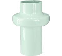 Vase en métal vert menthe Déco Ø16,5cm H23,5cm Design élégant