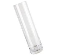 Vase en Plastique Acrylique Vase Transparent de 40 cm de Haut cylindrique incassable en Plastique Transparent à Fleurs idéal pour Centre Table Composition Florale décoration Mariage