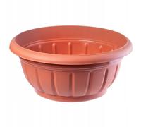 Vase en plastique KADAX, pot, 23 cm, terre cuite, 1 pièce