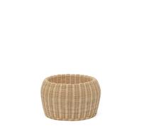 Vase en rotin Zilna 19 cm