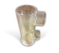 Vase en U pour cellule électrolyseur Perle salt + avec 2 réducteurs