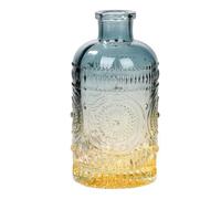 vase en verre 13x6,3 cm hydroponique décorations de table style nordique vase en relief composition florale ornements décoratifs