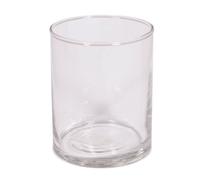 Vase En Verre 8cm Hauteur 10cm