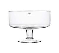 Vase en verre Bol sur pied Ø24 cm