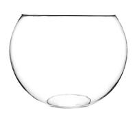 Vase en Verre "Boule" 30cm Transparent