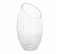 Vase en Verre Craquelé