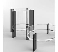 Vase en verre FLY rond (S) ADRIANI & ROSSI