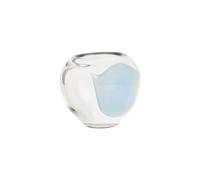 Vase en verre OYOY Living Design Jali Blanc 14x14x13 cm