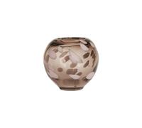 Vase en verre OYOY Living Design Jali Marron 14x14x13 cm