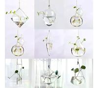 Vase en verre transparent - Sculptural