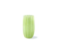 Vase en verre vert olive h38cm Melon