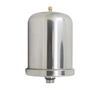 Vase expansion pompe a eau Réservoir à pression à vessie pour pompe auto amorçante domestique à vitesse variable ballon tampon cuve de pression d'eau a membrane (acier inoxydable 2L 20mm)