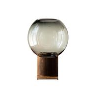 Vase GéOméTrique Vase en Verre Simple et léger, décoration Transparente de Luxe, Table de Salon, Style Chinois, récipient à Fleurs Artistique créatif(Shape4)