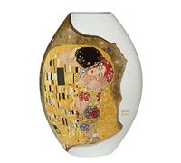 Vase Goebel Gustav Klimt - Le Baiser, Artis Orbis, vase décoratif, porcelaine, 46 cm